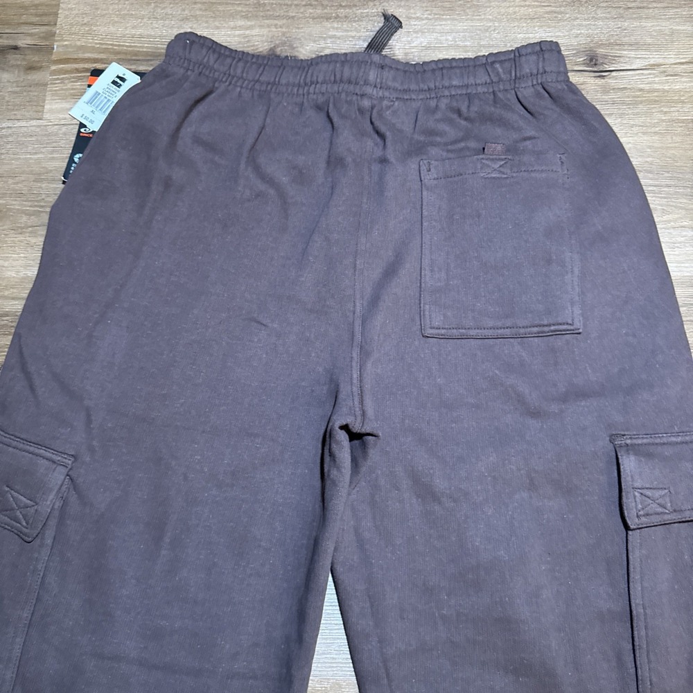 NWT Vintage Southpole Sweatpants Mens XL Brown Baggy Cargo Y2K Oversized Hip Hop - Picture 14 of 16